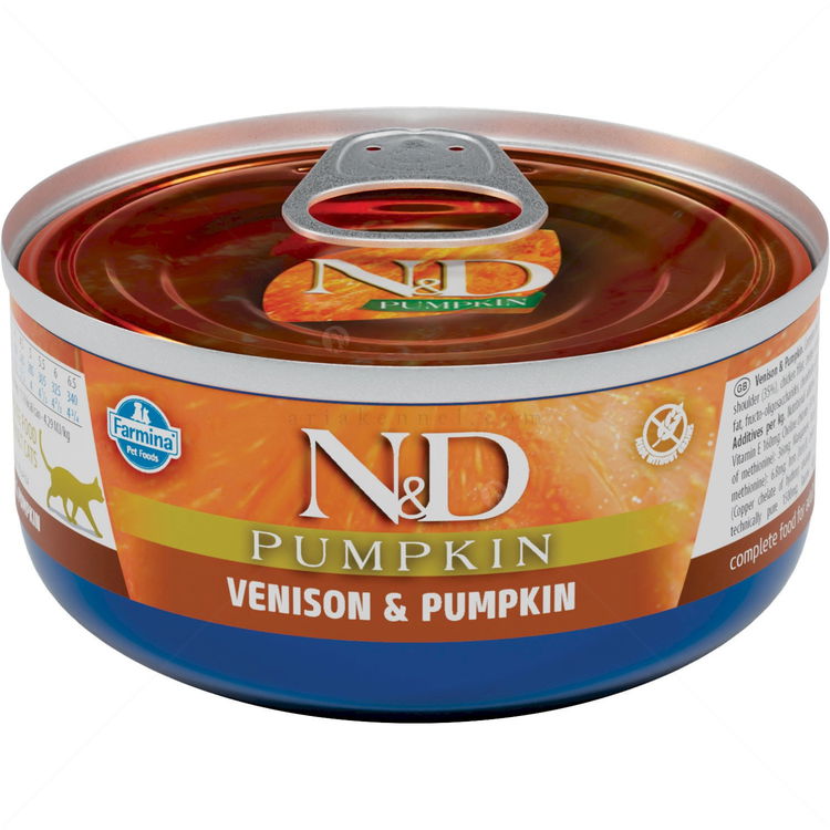 N&D Cat Pumpkin Venison 70 гр