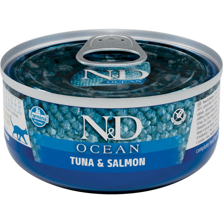 N&D Cat Ocean Tuna&Salmon 70 гр