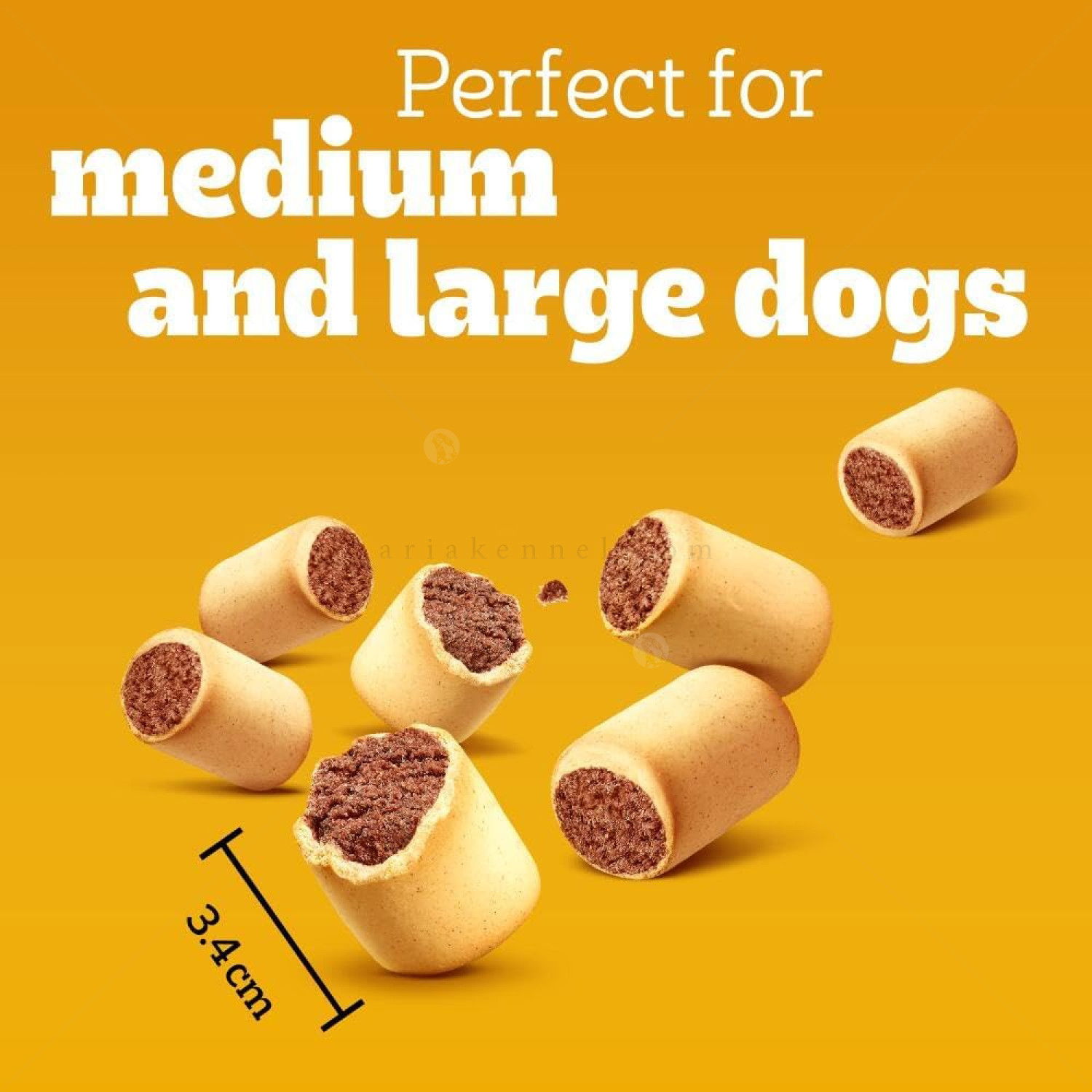 Хрупкави бисквити с вкус на костен мозък PEDIGREE Markies, 150 гр