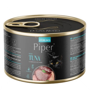 PIPER Sterilised Cat 185 гр Консерва с риба тон