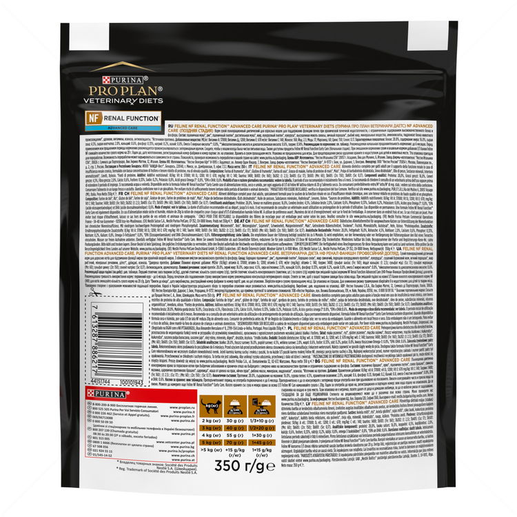 PRO PLAN Veterinary Diets NF Cat Renal Function 0.350 кг