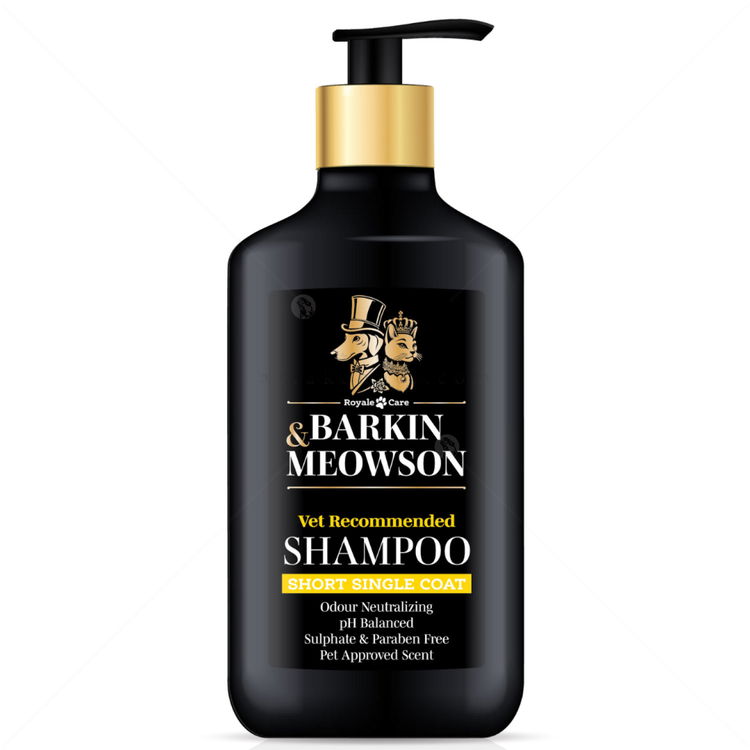 Шампоан за късокосмести кучета без подкосъм BARKIN&MEOWSON Short Single Coat Shampoo