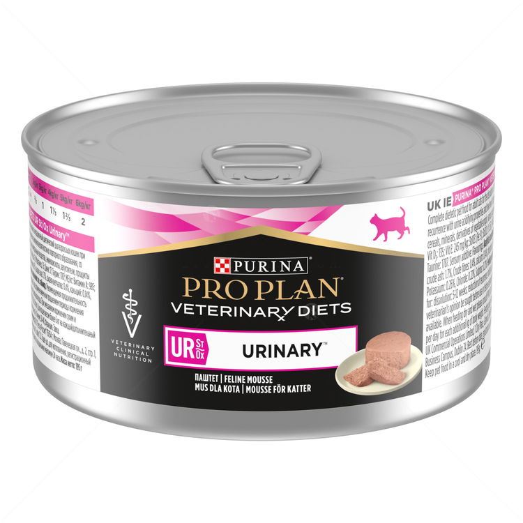 PRO PLAN Veterinary Diets Can UR Cat Urinary Mousse Turkey 0.195 кг - пастет с пуешко месо