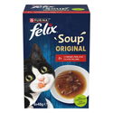 Супа с говеждо, пилешко и агнешко месо FELIX Soup Original 6х48 гр