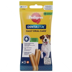 Лакомство за дентална хигиена за кучета с тегло 5 - 10 кг PEDIGREE Dentastix, 45 гр