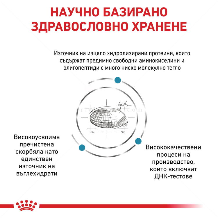 ROYAL CANIN Veterinary Dog Anallergenic Small Dog 1.500 кг