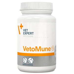 Хранителна добавка за стимулиране на имунната система VET EXPERT VetoMune, 60 капсули