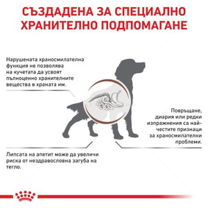 ROYAL CANIN Veterinary Dog Gastrointestinal 2 кг