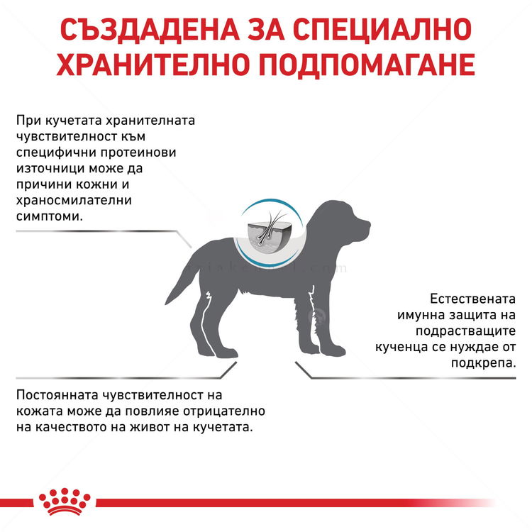 ROYAL CANIN Veterinary Dog Hypoallergenic Puppy 14 кг