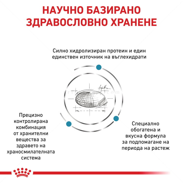 ROYAL CANIN Veterinary Dog Hypoallergenic Puppy 1.500 кг