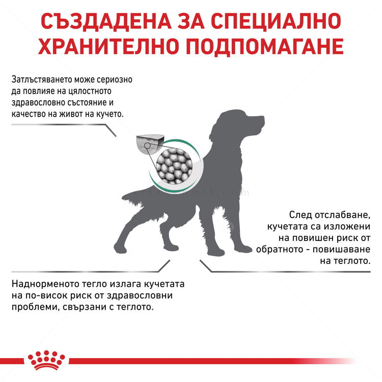 ROYAL CANIN Veterinary Dog Satiety 1.500 кг