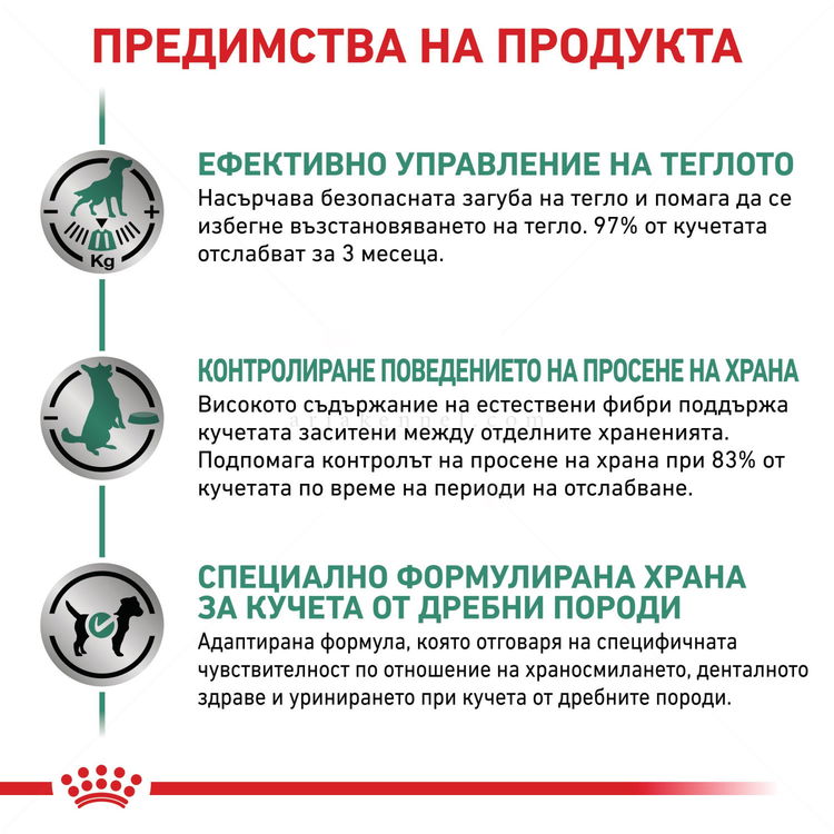 ROYAL CANIN Veterinary Dog Satiety Small Dog 1.500 кг