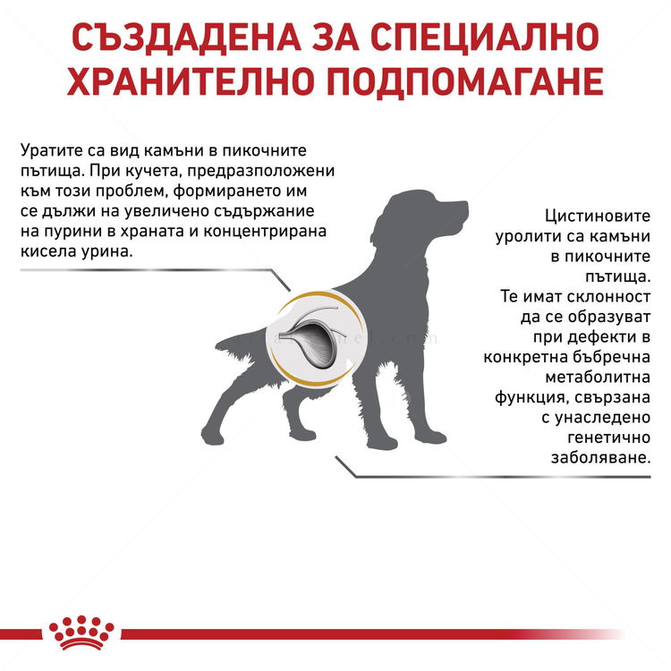 ROYAL CANIN Veterinary Dog Urinary U/C 14 кг