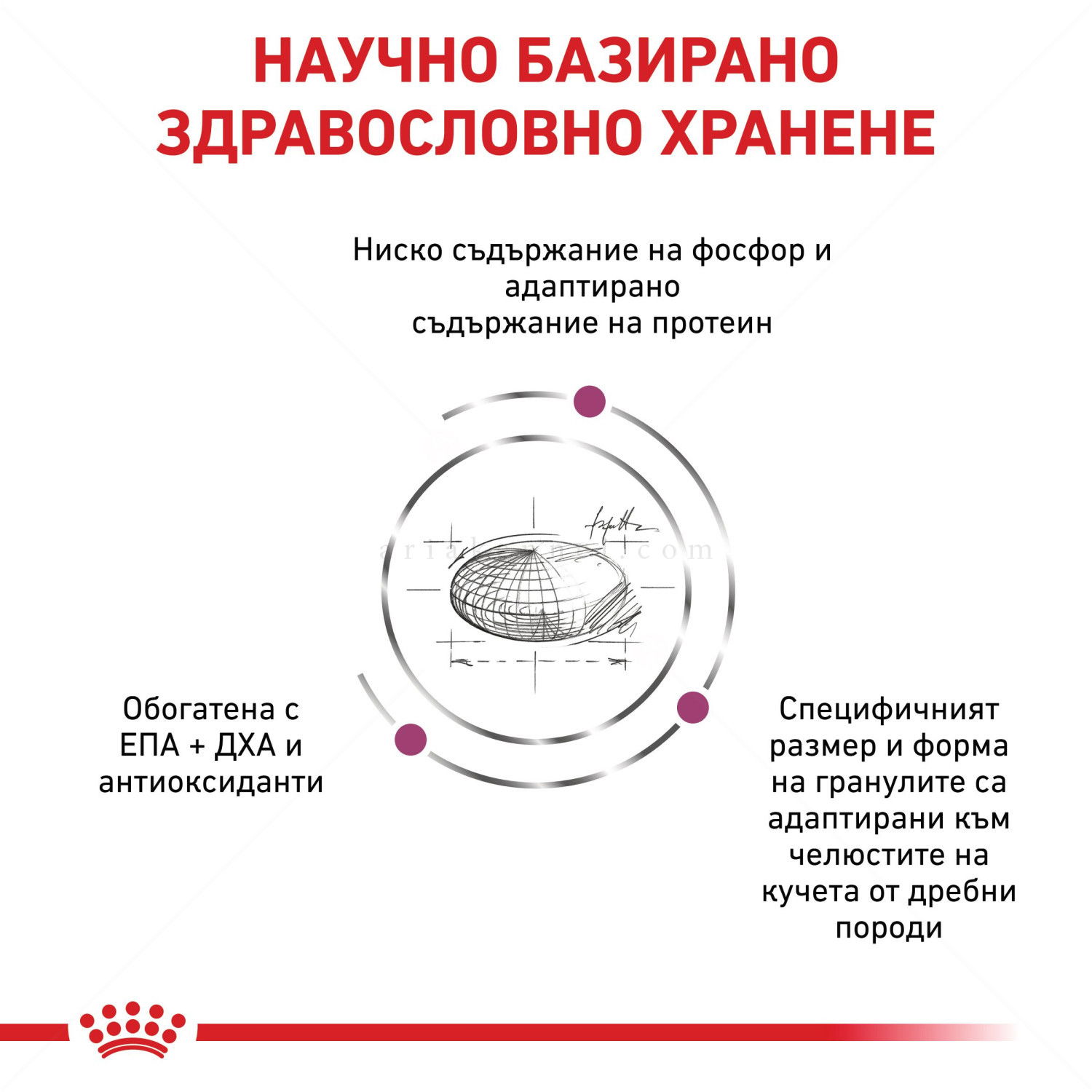 ROYAL CANIN Veterinary Dog Renal Small Dog 1.500 кг