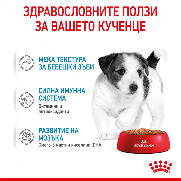 Пауч за подрастващи кученца от дребни породи ROYAL CANIN Mini puppy