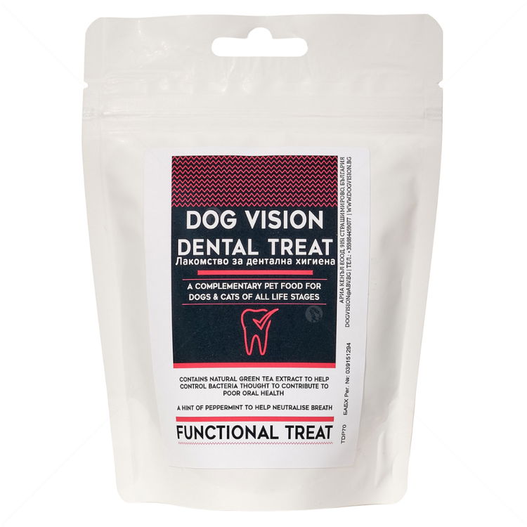 DOG VISION Functional treat Dental 70 гр.
