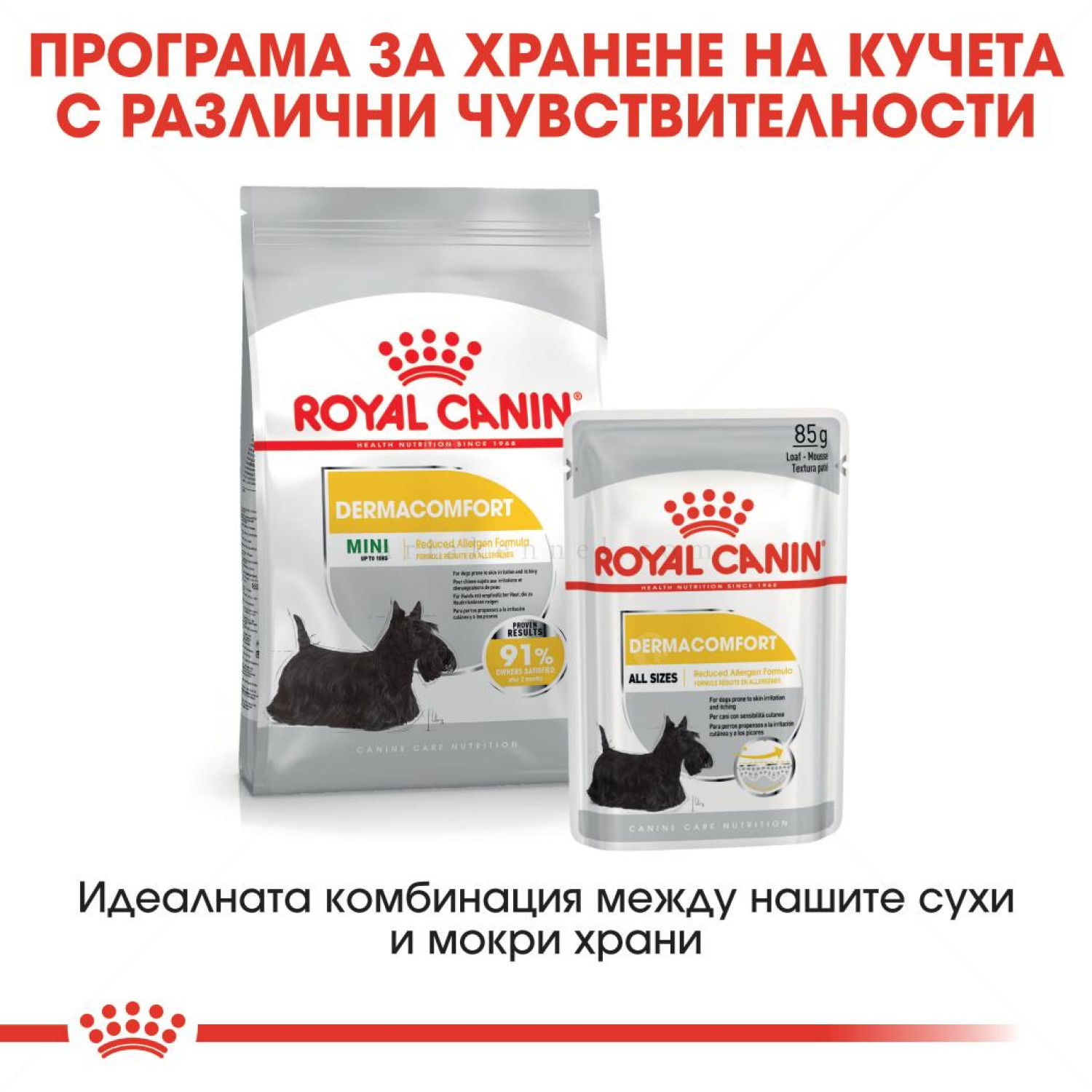 ROYAL CANIN Mini Dermacomfort - 1 кг