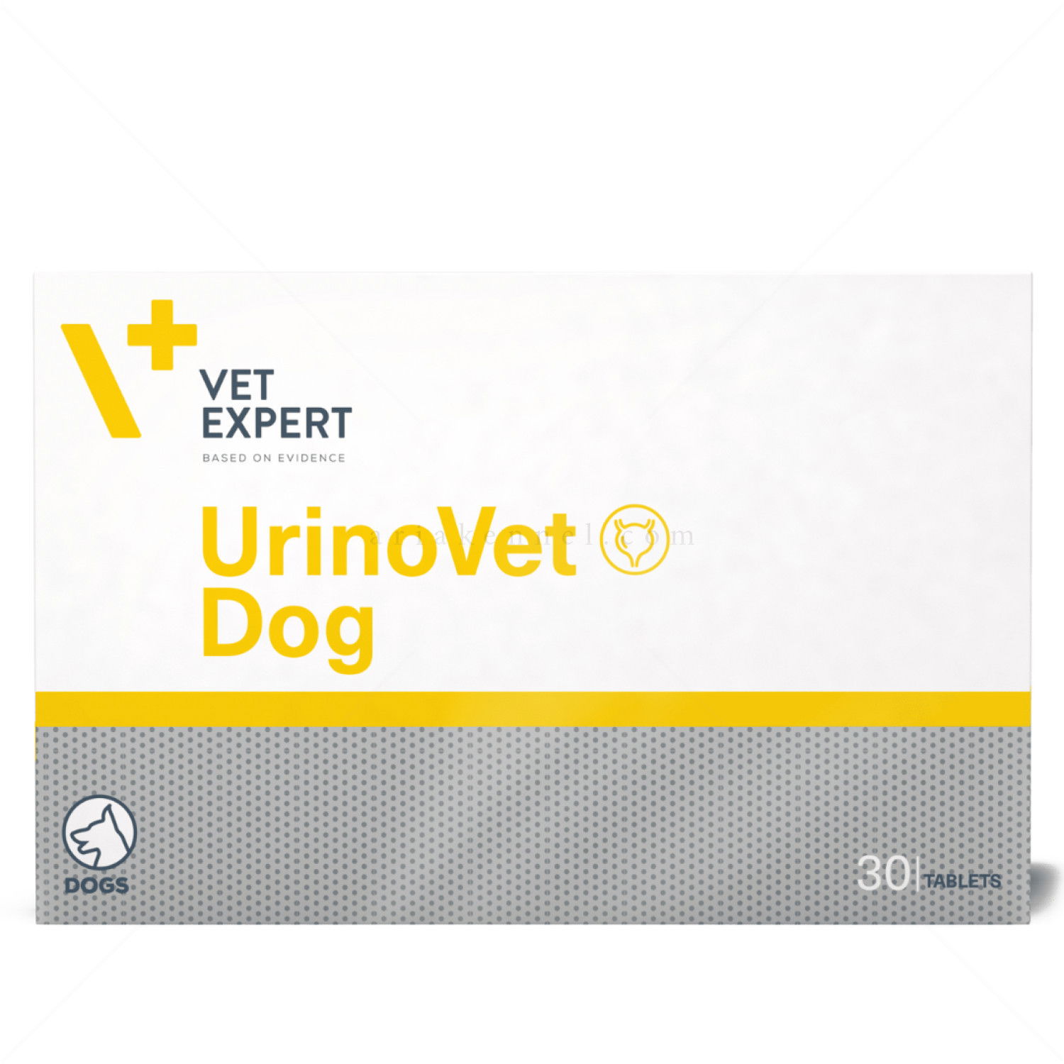 Хранителна добавка при инфекции на долните пикочни пътища VET EXPERT UrinoVet Dog, 30 таблетки
