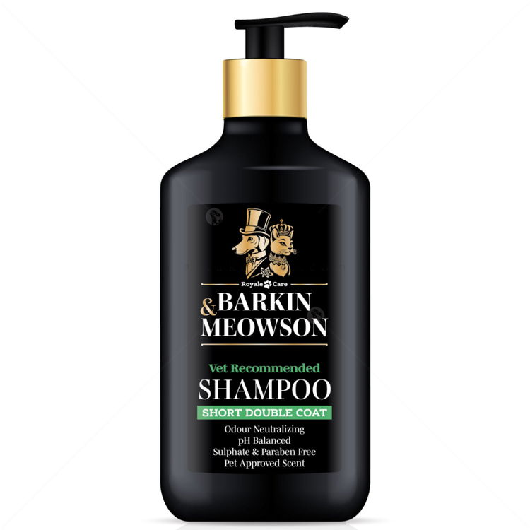 Шампоан за късокосмести кучета с подкосъм BARKIN&MEOWSON Short Double Coat Shampoo