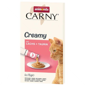 Кремообразно лакомство със сьомга и таурин CARNY Creamy Salmon