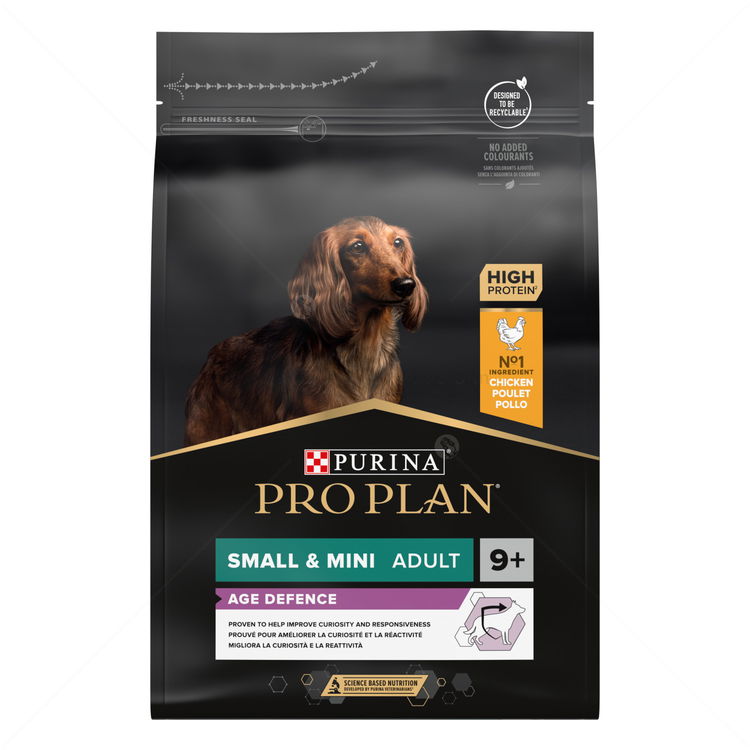 PRO PLAN 3 кг Age Defence 9+ Small&Mini Chicken