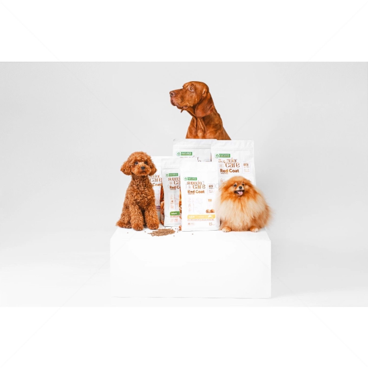 Храна за кучета с червена козина 1.5 кг NATURE'S PROTECTION Superior Care Red Coat Adult Small Breeds Salmon