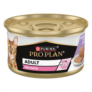 Пастет от пуешко месо в консерва PRO PLAN Delicate Adult Turkey Mousse 85 гр