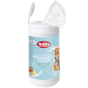 Мокри кърпи с витамин Е и алое вера NOBBY, в кутия