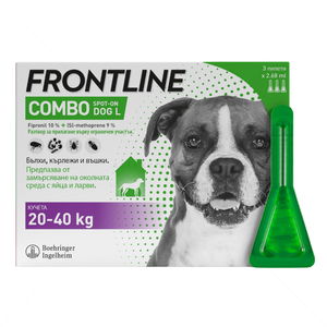 Пипета за външно обезпаразитяване FRONTLINE COMBO 1x2.68 мл