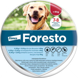 Противопаразитна каишка за куче FORESTO 70 см