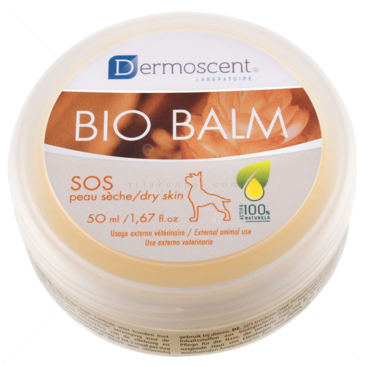 Възстановяващ и предпазващ балсам за нос, лапи и мазоли DERMOSCENT Bio Balm