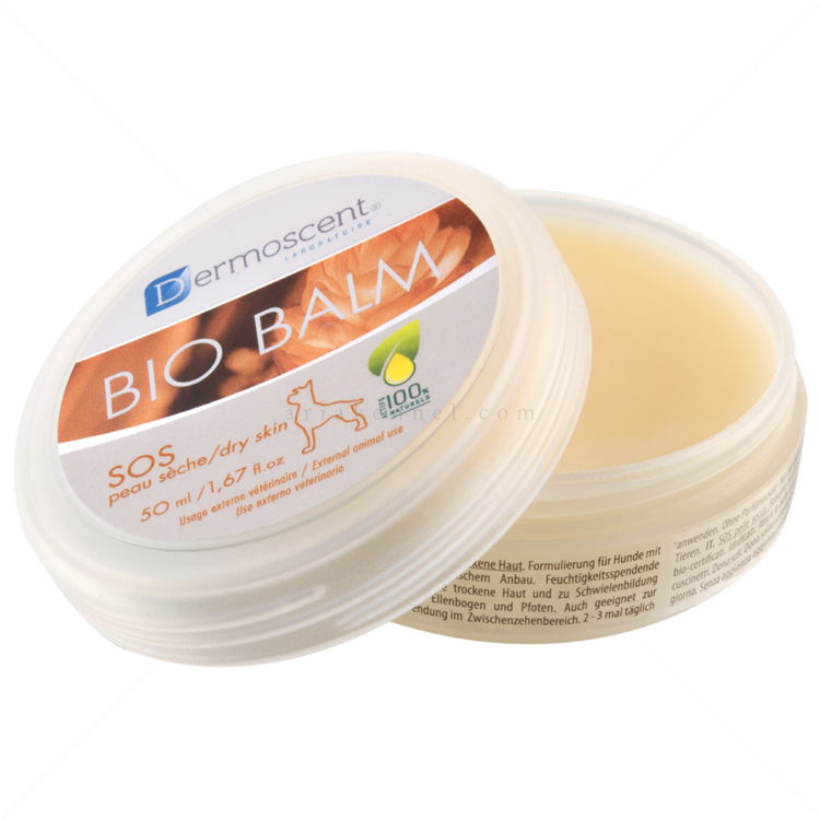 Възстановяващ и предпазващ балсам за нос, лапи и мазоли DERMOSCENT Bio Balm