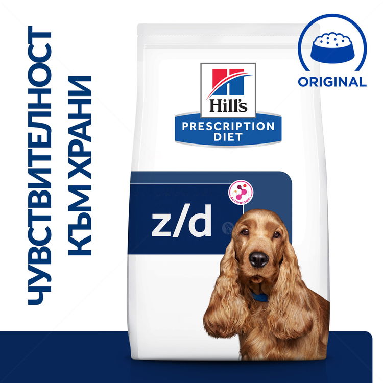 HILL'S Prescription Diet Canine Z/D Food Sensitivities AB+ 10 кг
