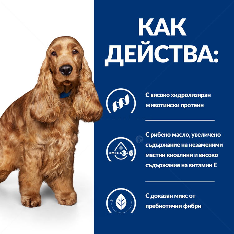 HILL'S Prescription Diet Canine Z/D Food Sensitivities AB+ 10 кг
