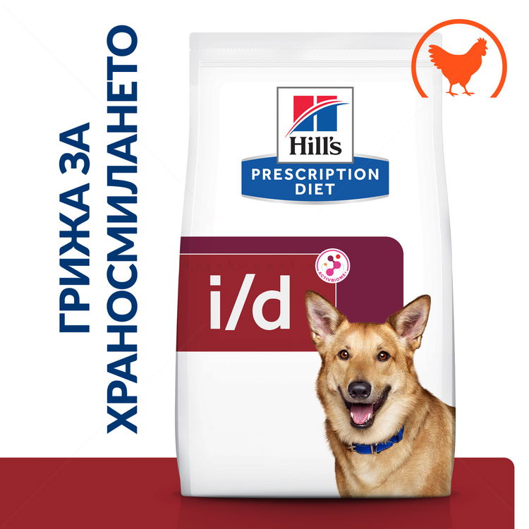 HILL'S Prescription Diet Canine I/D Digestive Care AB+ 16 кг