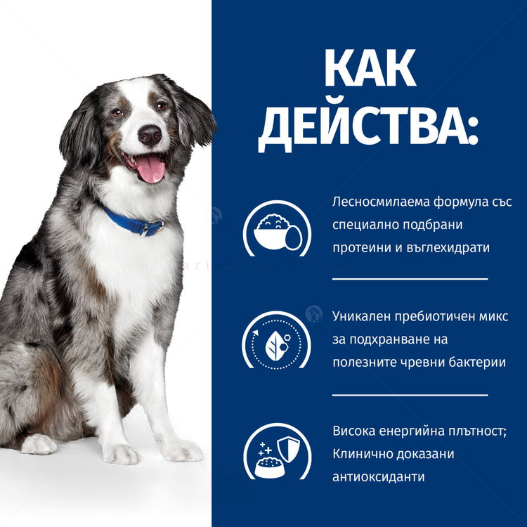 HILL'S Prescription Diet Canine I/D Sensitive AB+ 12 кг - с яйца и ориз