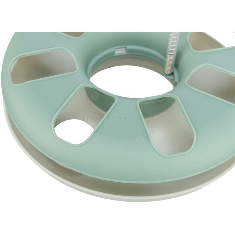 Играчка с топче и мишка на пружина TRIXIE Crazy Circle, мента