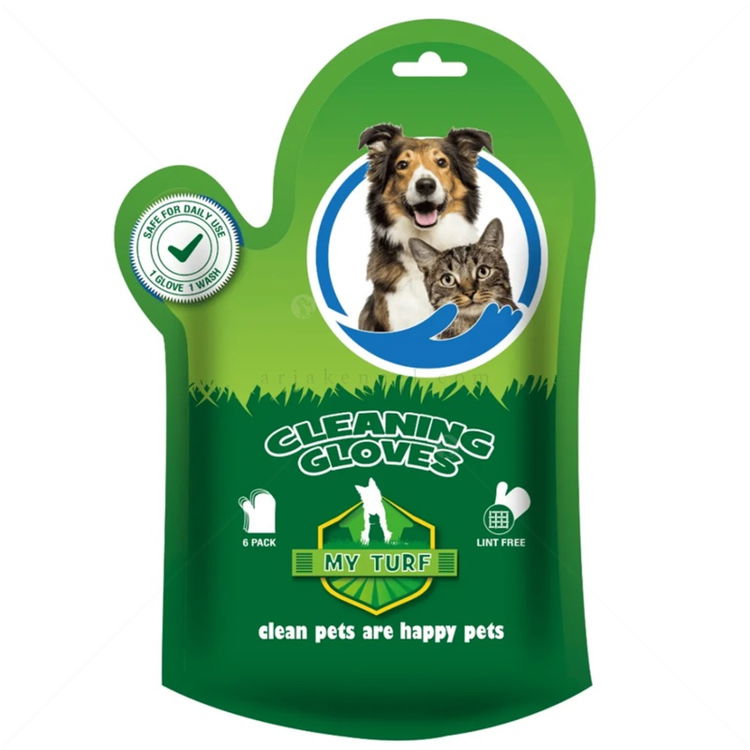 Почистващи ръкавици без изплакване MY TURF, с алое вера и екстракт от овес