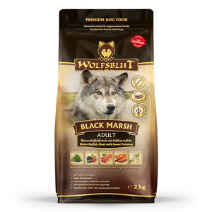 WOLFSBLUT Adult Black Marsh 2 кг с воден бивол и сладък картоф за всички породи кучета