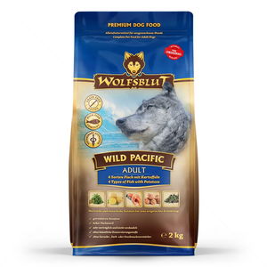 WOLFSBLUT Adult Wild Pacific 2 кг с дива тихоокеанска риба и картофи за всички породи кучета