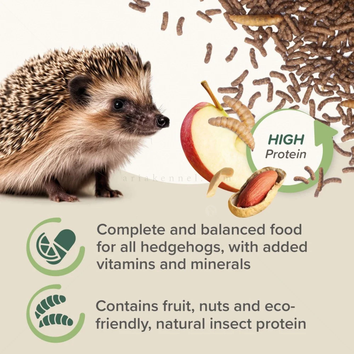 Храна за таралежи 1 кг BEAPHAR Hedgehog Food