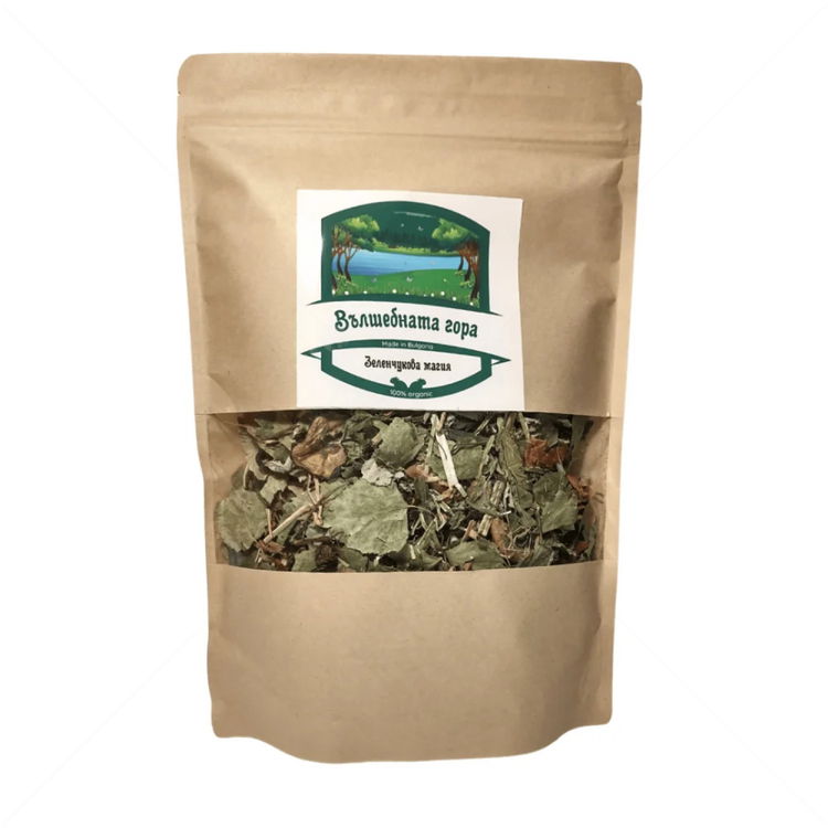 Зеленчукова магия 150 гр - микс от сушени билки, зеленчуци и плодове ВЪЛШЕБНАТА ГОРА - натурална храна за зайци, морски свинчета и други малки животни