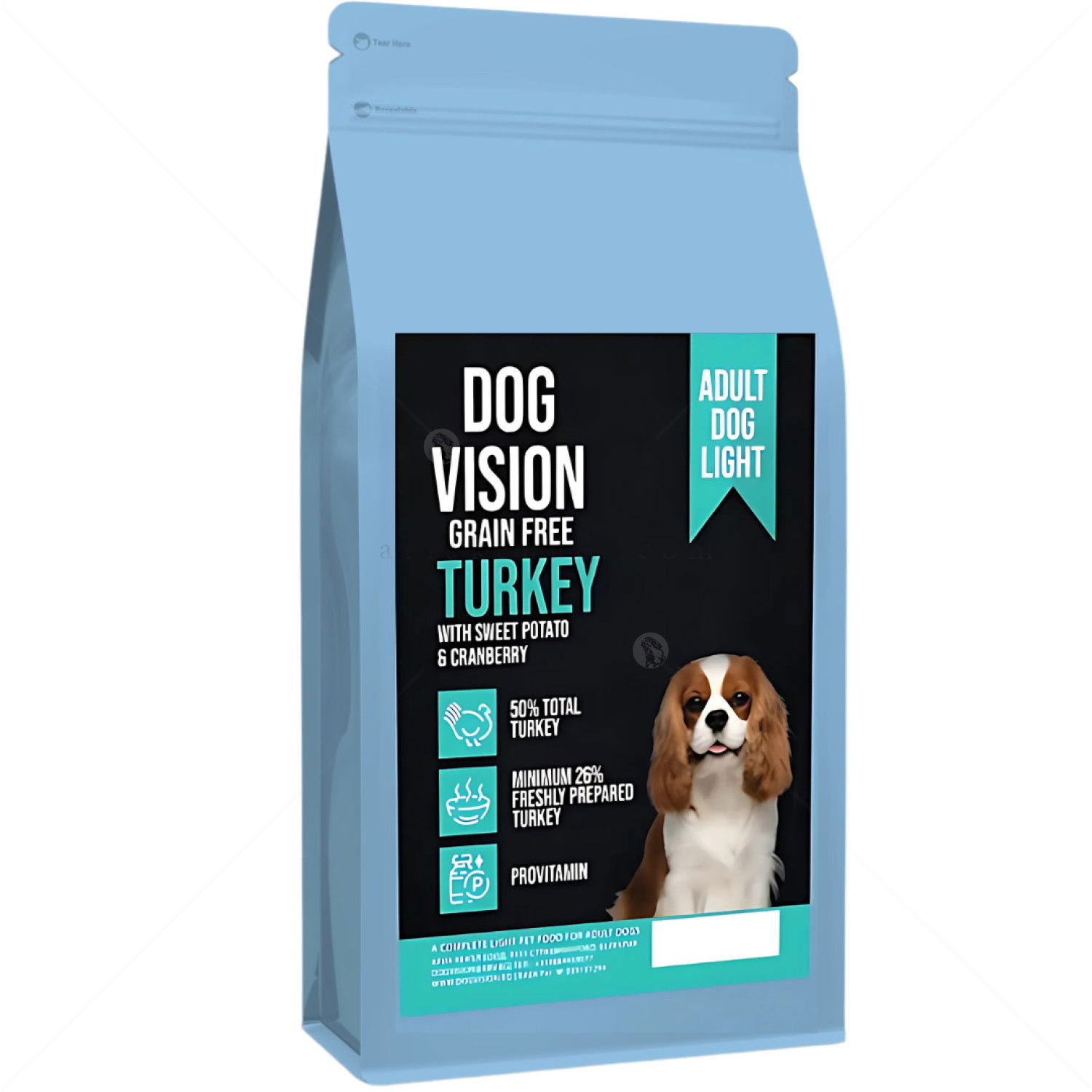 DOG VISION Adult Light 12 кг Turkey, Sweet Potato & Cranberry