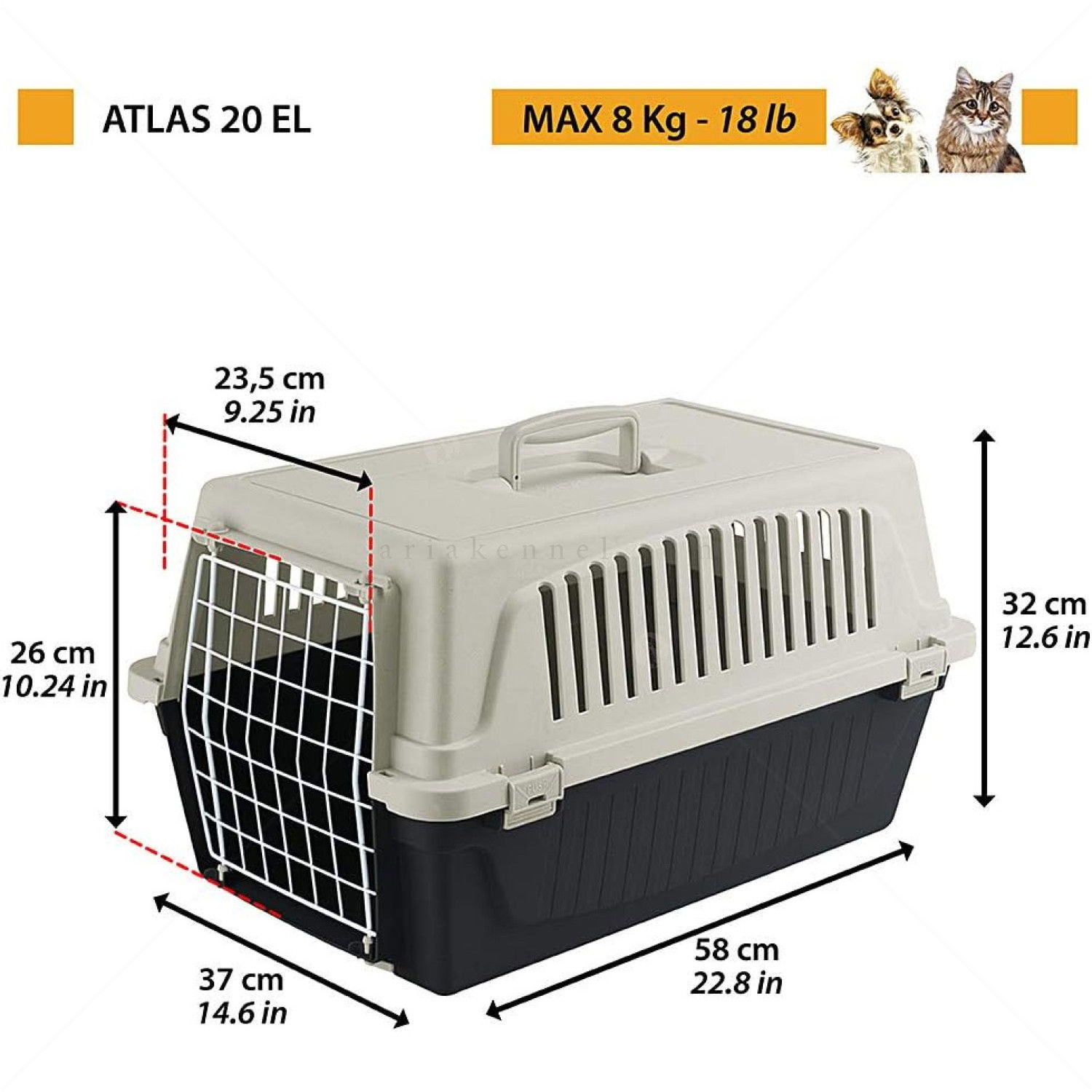 Транспортна чанта FERPLAST Atlas 20 EL