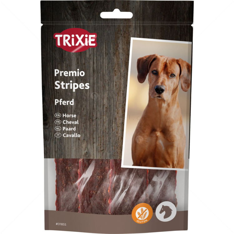 Ленти с вкус на конско месо TRIXIE Premio Stripes Pferd