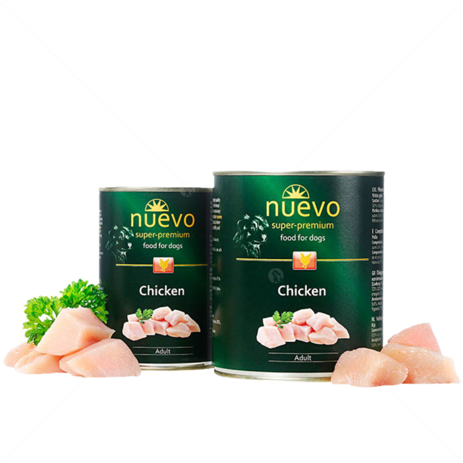 Консерва за кучета 400 гр NUEVO Adult Chicken