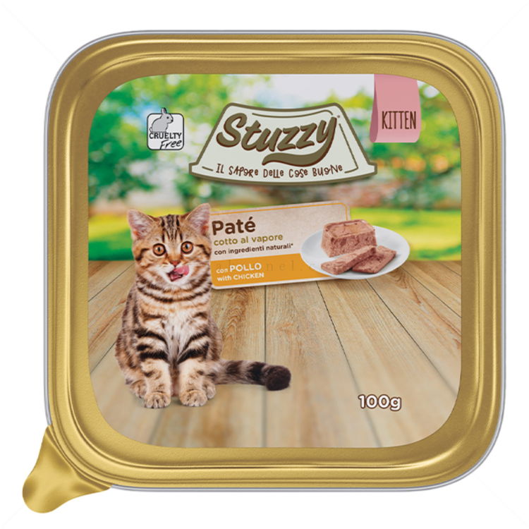 Пастет за малки котенца 100 гр STUZZY Paté Kitten Chicken