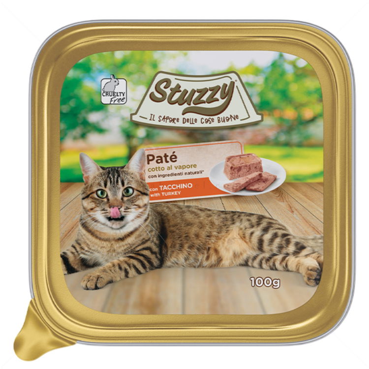 Пастет за котки 100 гр STUZZY Paté Adult Turkey