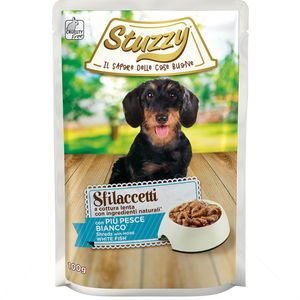 Пауч за куче 100 гр STUZZY Pouch Adult White fish