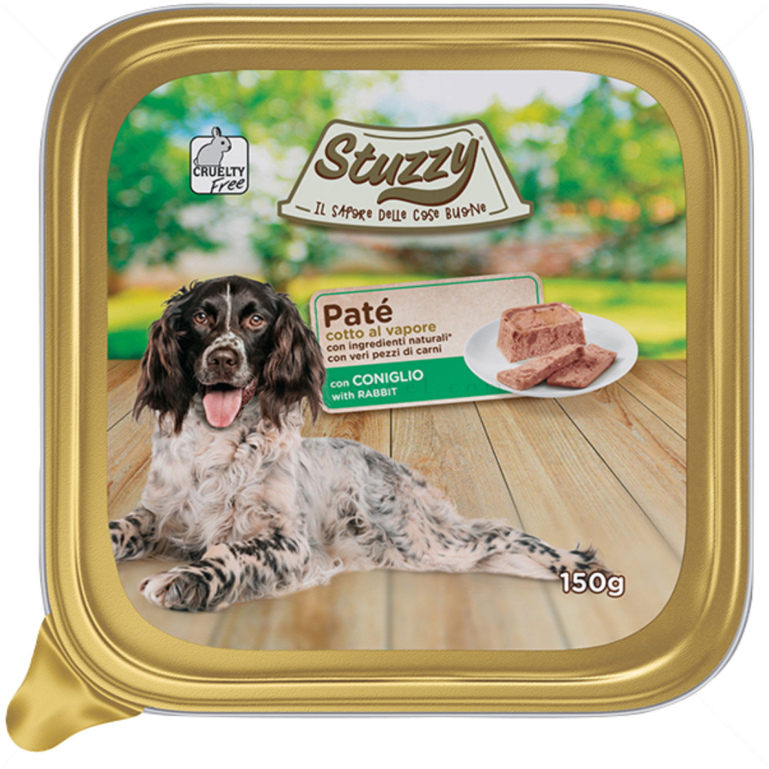 Пастет за кучета 150 гр STUZZY Dog Paté Adult Rabbit
